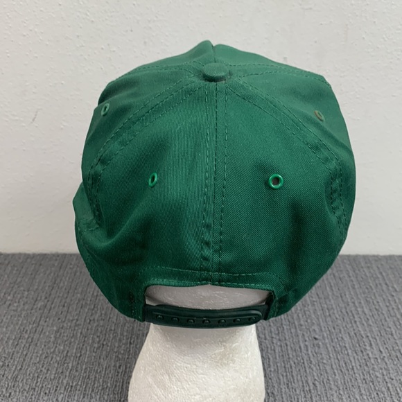 Vintage Fruchey Snapback Hat Mens OSFA Green Baseball Cap P Caps Made in USA - Picture 7 of 13